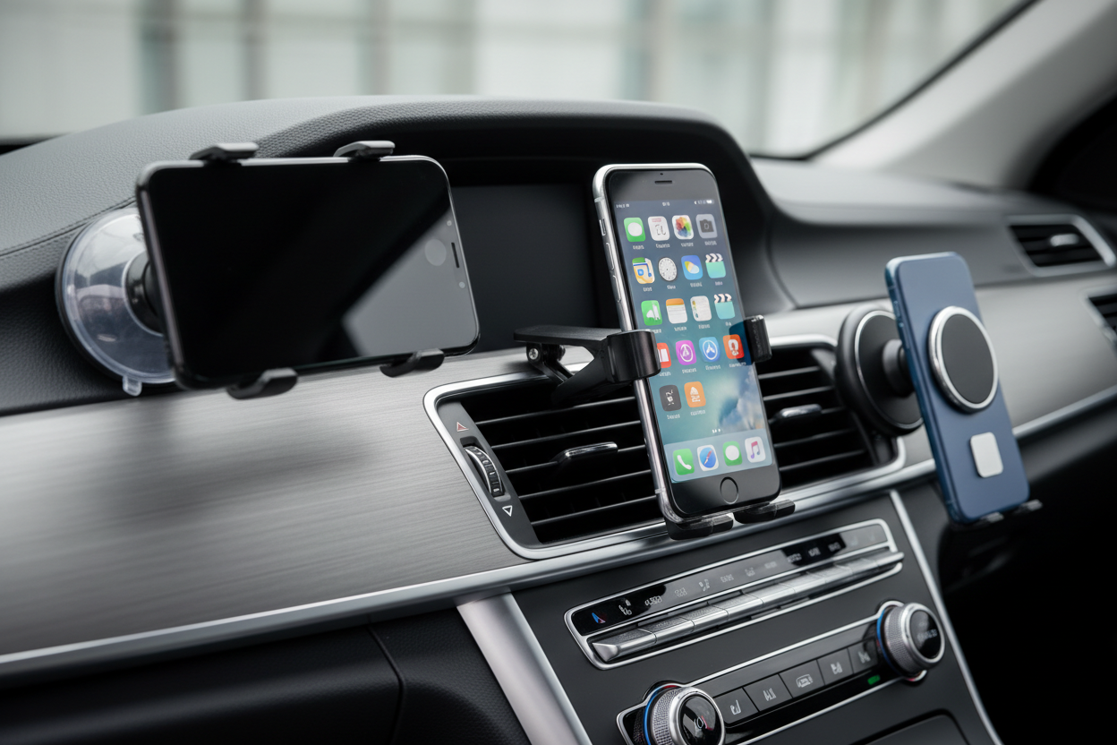 creating car phone holders